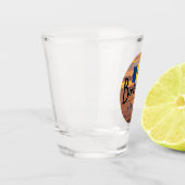 "Barbados Est. Sonnenuntergang 1966 mit Barbados-F Schnapsglas (Links)