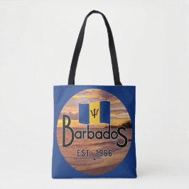 "Barbados Est. Sonnenuntergang 1966 mit Barbados-F Tasche