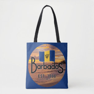 "Barbados Est. Sonnenuntergang 1966 mit Barbados-F Tasche