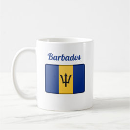 Barbados-Fahne Kaffee-Tasse Kaffeetasse