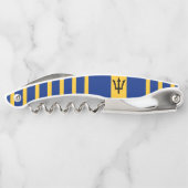 Barbados-Fahne Kellnermesser (Rückseite)