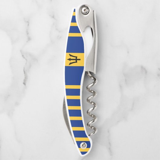 Barbados-Fahne Kellnermesser (Rückseite)