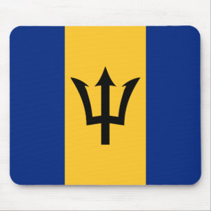 Barbados-Fahne Mousepad