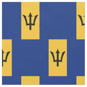 Barbados-Fahne Stoff