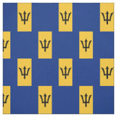 Barbados-Fahne Stoff (Muster)