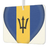 Barbados Flag Autolufterfrischer (Links)