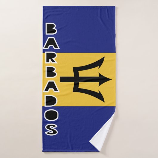 Barbados Flag Badehandtuch (Badehandtuch)