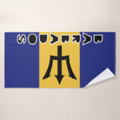 Barbados Flag Badehandtuch (Badehandtuch)