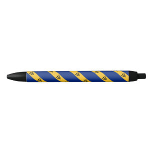 Barbados Flag Ballpoint Pen Kugelschreiber