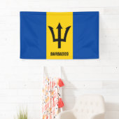 Barbados Flag Banner (Insitu)