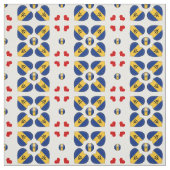 Barbados Flag & Barbados Herbstmode Stoff (Muster)