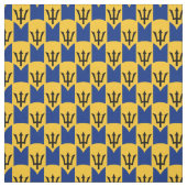 Barbados Flag & Barbados Trendy Fabric /mode Stoff (Muster)