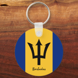 Barbados Flag & Barbados Urlaub, Patrioten/Sport Schlüsselanhänger