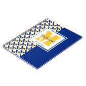 BARBADOS Flag Custom Monogram GET STUFF DONE Notizblock (Linke Seite)