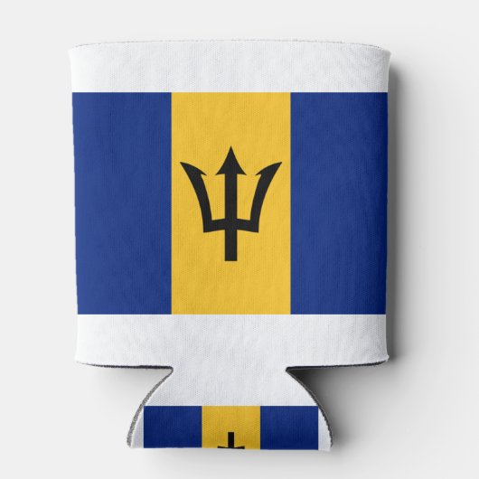 Barbados Flag Dosenkühler (Rückseite)