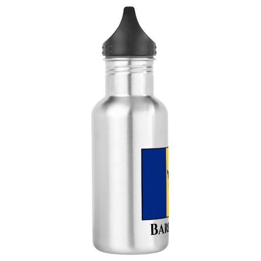Barbados Flag Edelstahlflasche (Links)