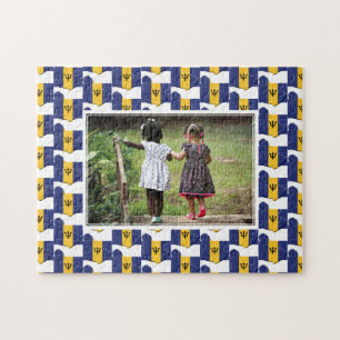 Barbados Flag FOTO Puzzle