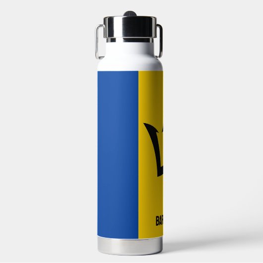 Barbados-Flag für benutzerdefinierte Monogram Trinkflasche (Vorderseite)