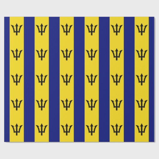 Barbados Flag Geschenkpapier (Flach)