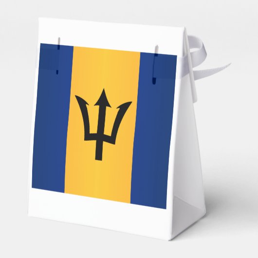 Barbados Flag Geschenkschachtel (Rückseite)