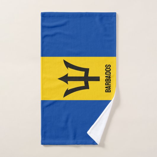 Barbados Flag Handtuch (Handtuch)