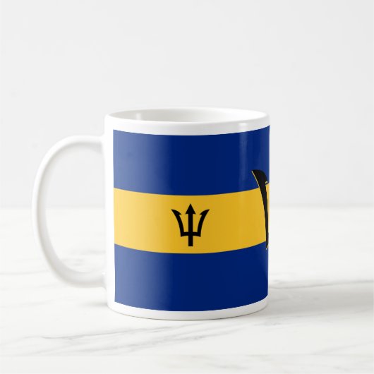 Barbados Flag Kaffeetasse (Links)