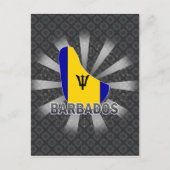 Barbados Flag Karte 2.0 (Vorderseite)