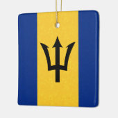Barbados Flag Keramikornament (Links)