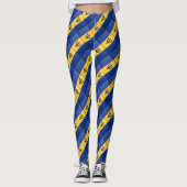 Barbados Flag Leggings (Vorderseite)