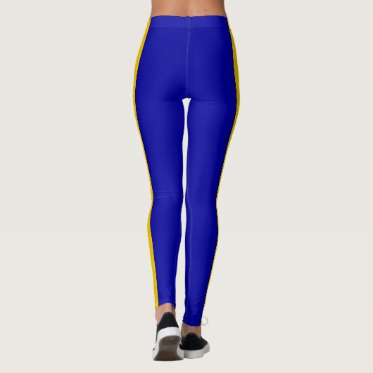 Barbados Flag Leggings (Rückseite)