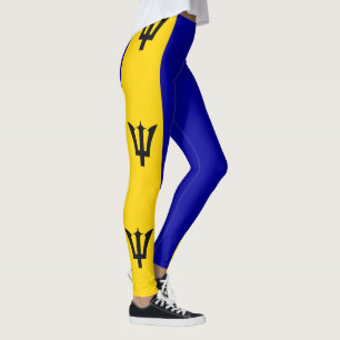 Barbados Flag Leggings