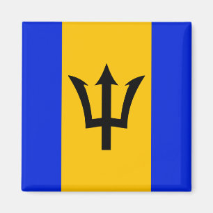 Barbados Flag Magnet