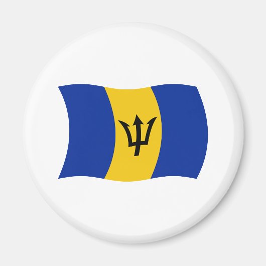 Barbados-Flag-Magnet Magnet (Vorne)