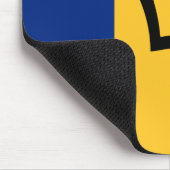 Barbados Flag Mousepad (Ecke)
