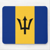 Barbados Flag Mousepad (Vorne)
