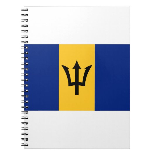 Barbados Flag Notizblock (Vorderseite)