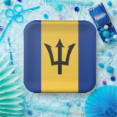 Barbados Flag Paper Teller (Party)