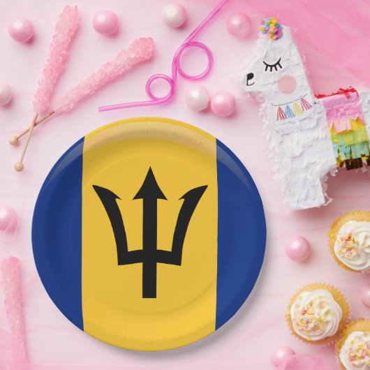 Barbados Flag Paper Teller (Party)