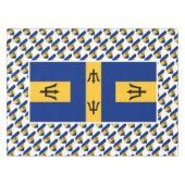 BARBADOS FLAG Patriotic Tischdecke (Vorderseite (Horizontal))