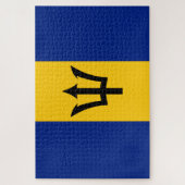 Barbados Flag Puzzle (Vertikal)