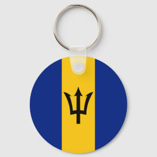 Barbados Flag Schlüsselanhänger