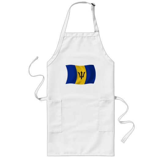 Barbados Flag Schürze (Vorne)