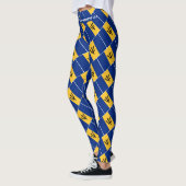 BARBADOS FLAG Scripting Personalisiert Leggings (Links)
