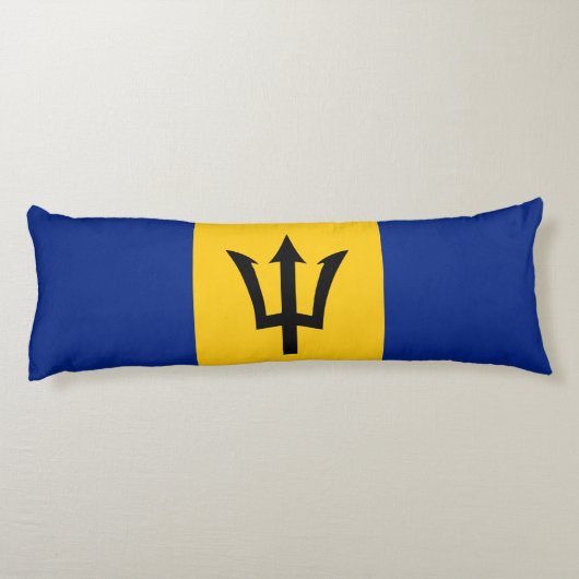 Barbados Flag Seitenschläferkissen (Rückseite)