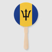Barbados Flag Set der Fans Fächer (Rückseite)