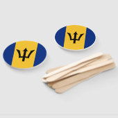 Barbados Flag Set der Fans Fächer (Non-assembled)