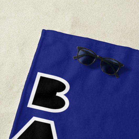 Barbados Flag Strandtuch (Beispiel)