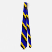 Barbados Flag Stripfarben Neck Tie Krawatte (Vorderseite)