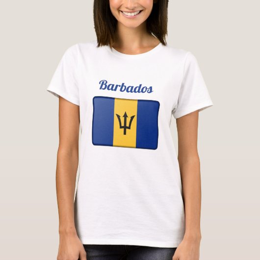 Barbados Flag T-Shirt (Vorderseite)