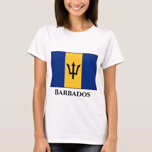 Barbados Flag T-Shirt (Vorderseite)
